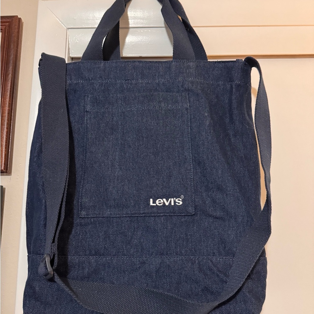 Levi's Navy Blue Tote Bag